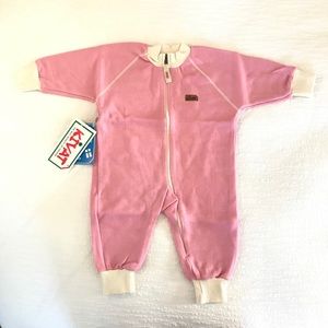 Infant’s one piece winter romper
